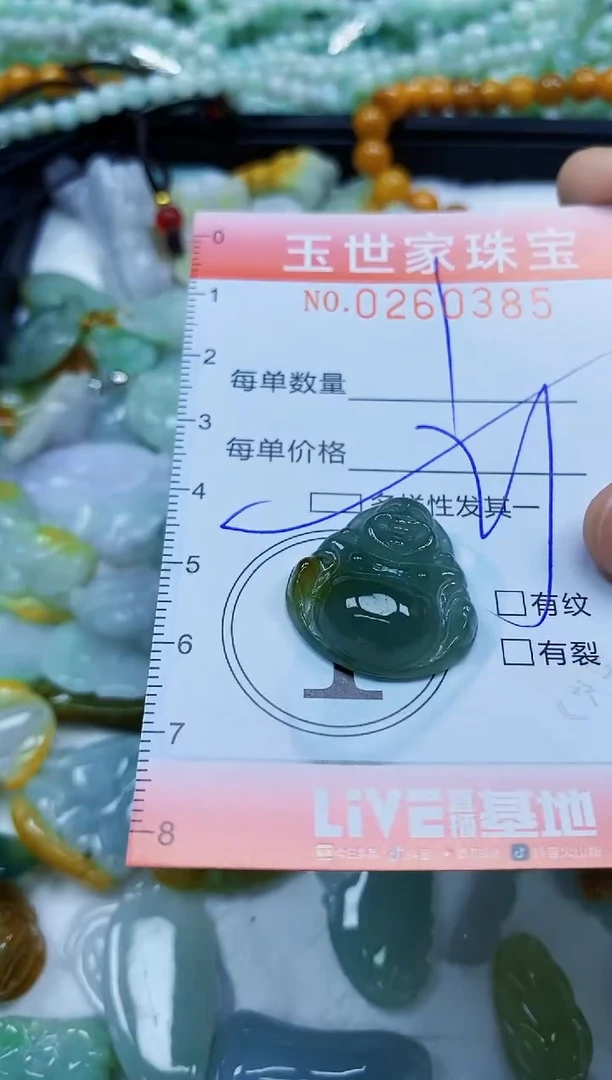 翡翠未镶嵌颈饰闪购0260385多样性发其一