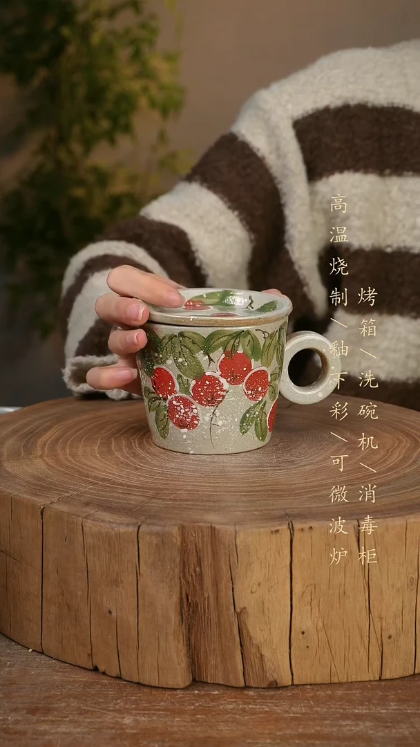 碗瓷景德镇手工手绘高温瓷釉下彩