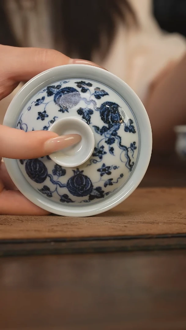 瓷片柴窑青花破价福利
