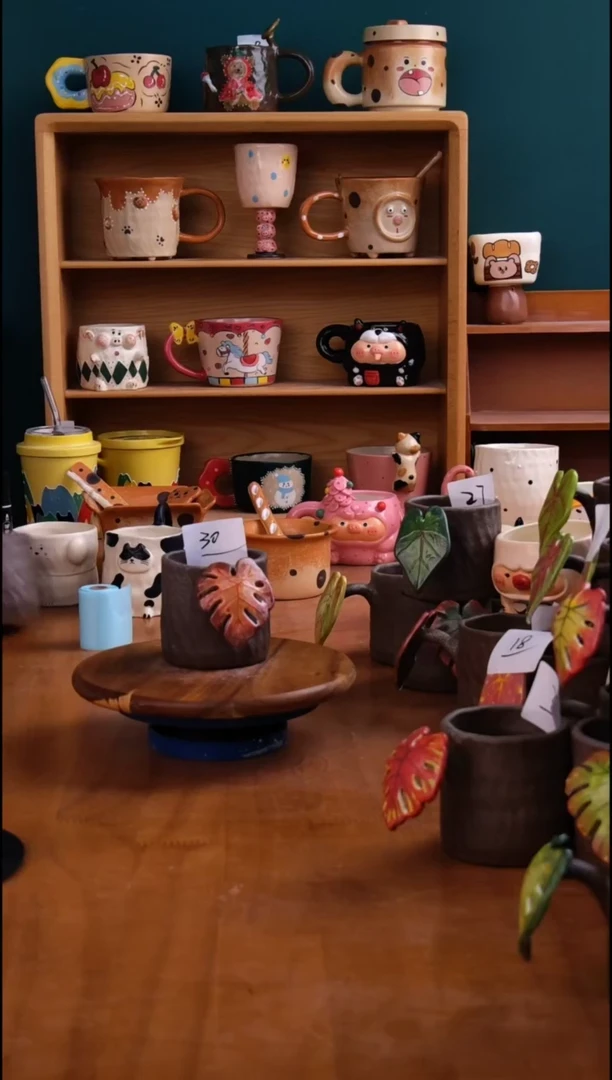 摆件陶景德镇原创手工陶瓷30