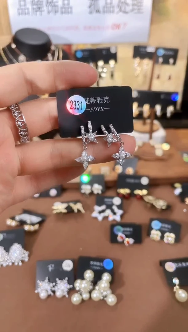 合金925银锆石梵2331