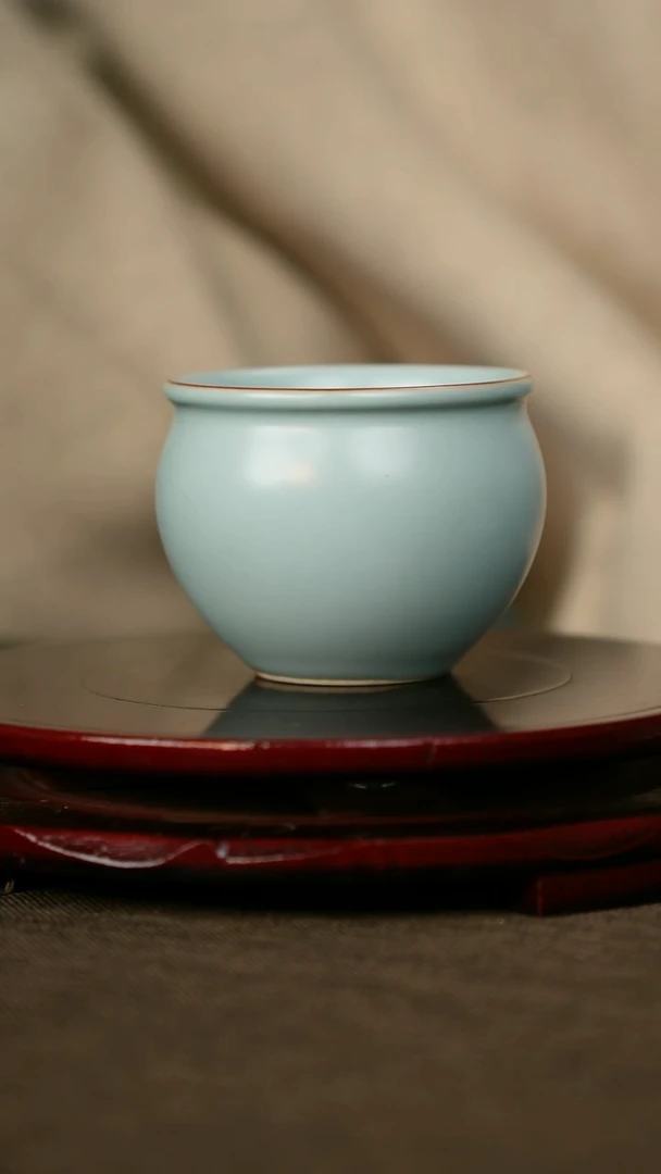 微微瑕 鸡缸杯 主人杯