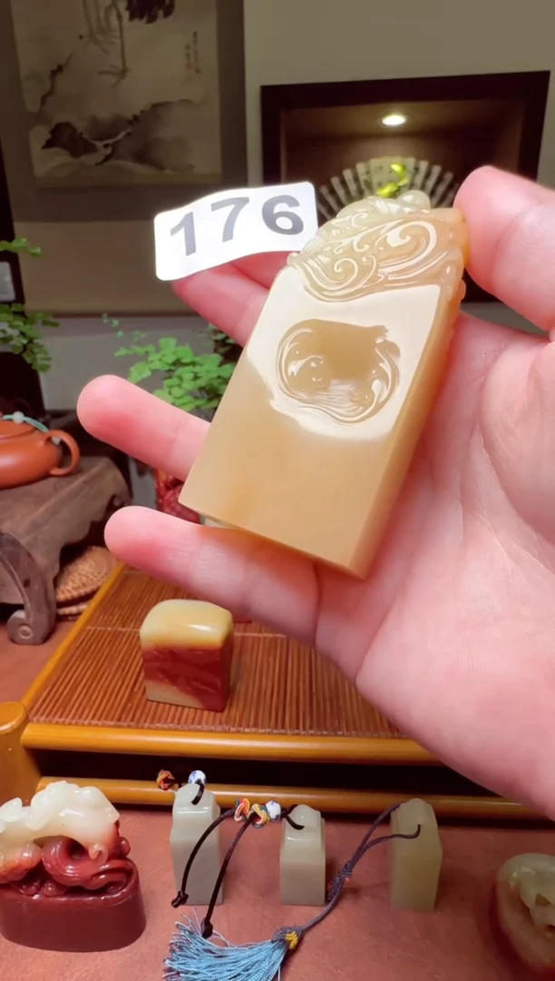 寿山石印石XQM石瓜草堂176