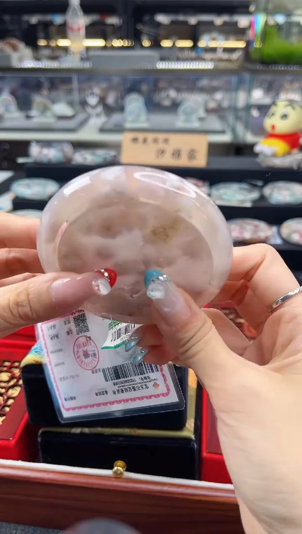 未镶嵌手镯石英质玉63圈口（赠品镯心）698358