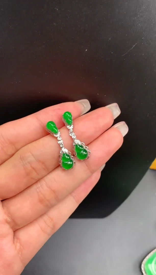 【闪购商品】翡翠颈饰18K金镶嵌一1525