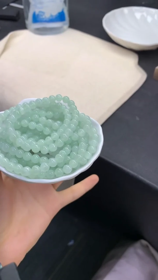 【闪购商品】翡翠手串未镶嵌FC383 翡翠手串 多样性发其一