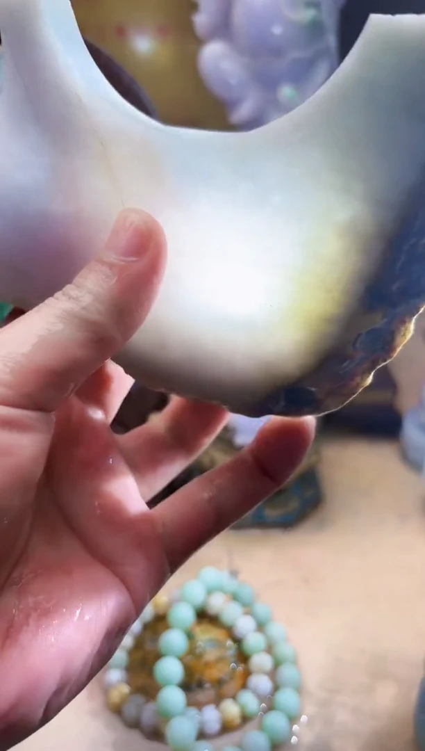 未镶嵌挂件翡翠A货张优9304