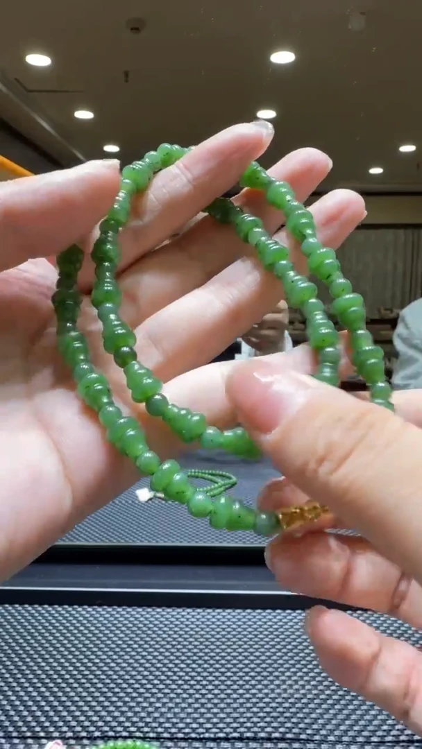 颈饰未镶嵌和田玉项链7mm