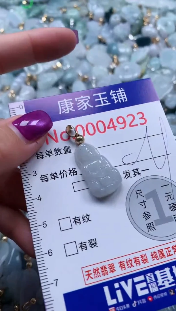 颈饰未镶嵌翡翠4923
