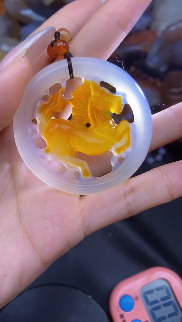 【闪购商品】玛瑙/玉髓颈饰未镶嵌ll