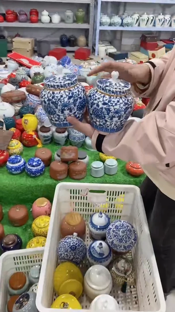 【闪购商品】罐陶瓷茶叶罐密封罐等