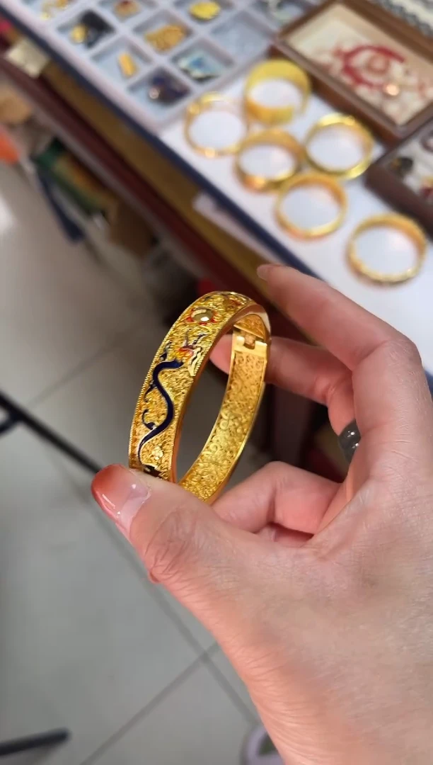 【闪购商品】龙凤珐琅景泰蓝手镯