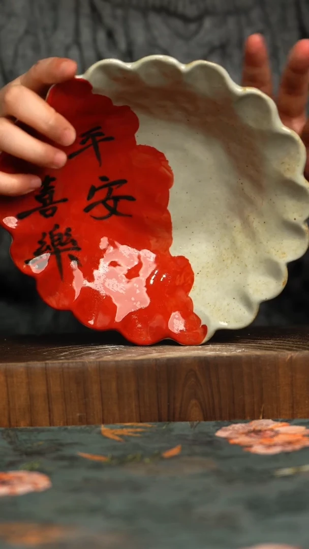 杯釉下彩手工手绘同款陶器