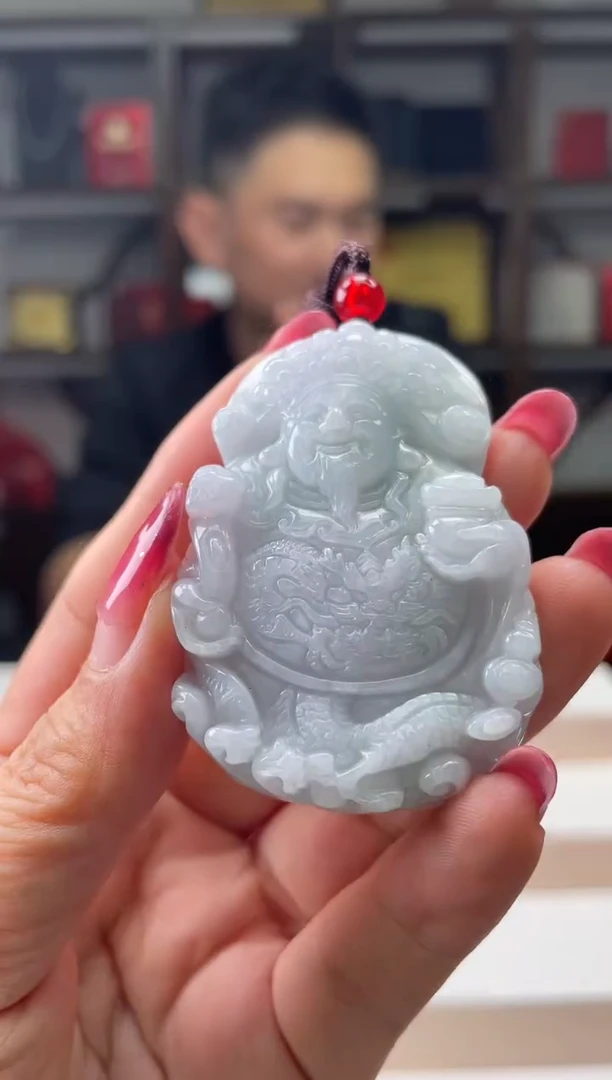 吊坠(不含链)未镶嵌翡翠天然A货翡翠多样性发其一JYZY-11.03-33