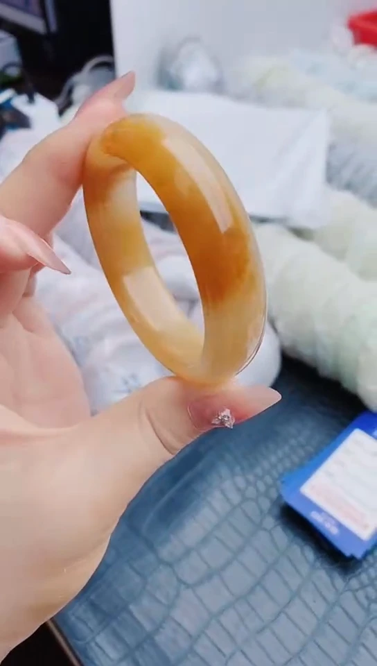 未镶嵌手镯石英质玉x20+54-55