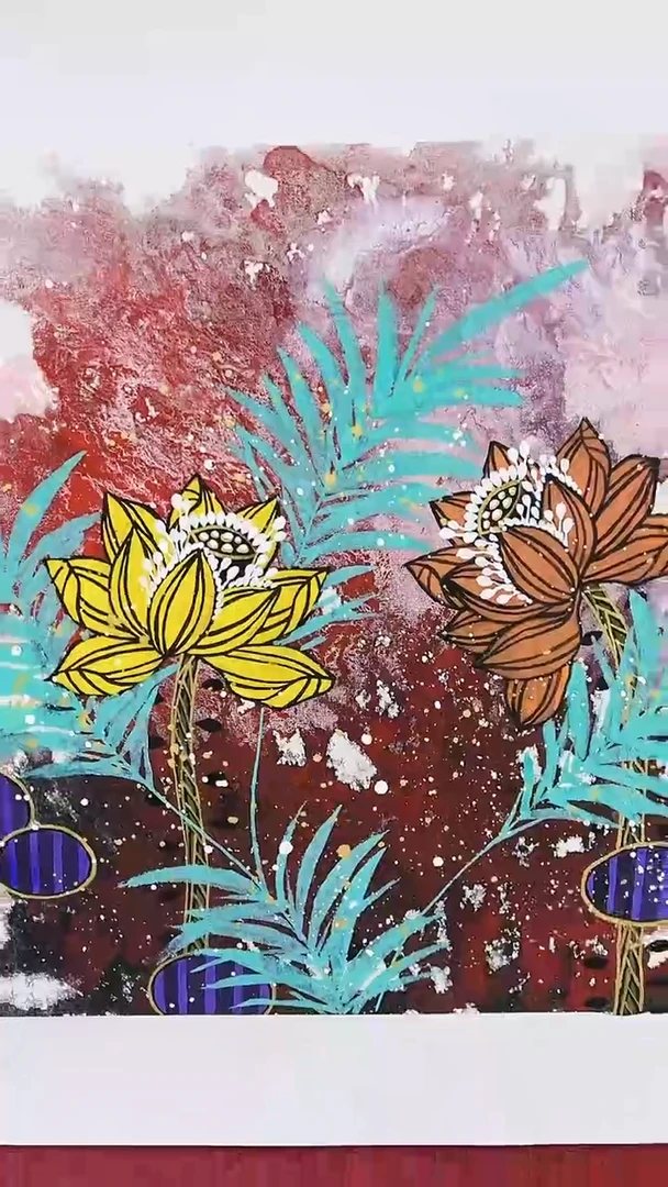 【闪购商品】绘画杨风顺绘画1平尺花鸟