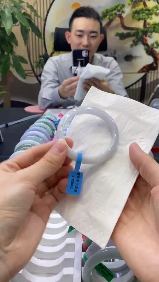 未镶嵌手镯翡翠8576