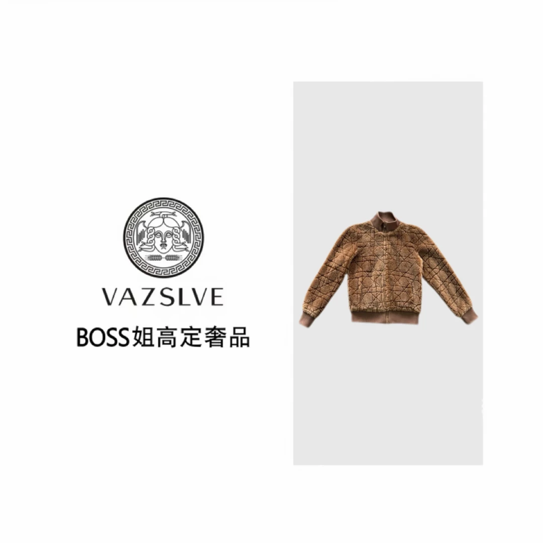 【VAZSLVE/全新奢品】捡漏25冬季新款手工剪花全羊毛外套002