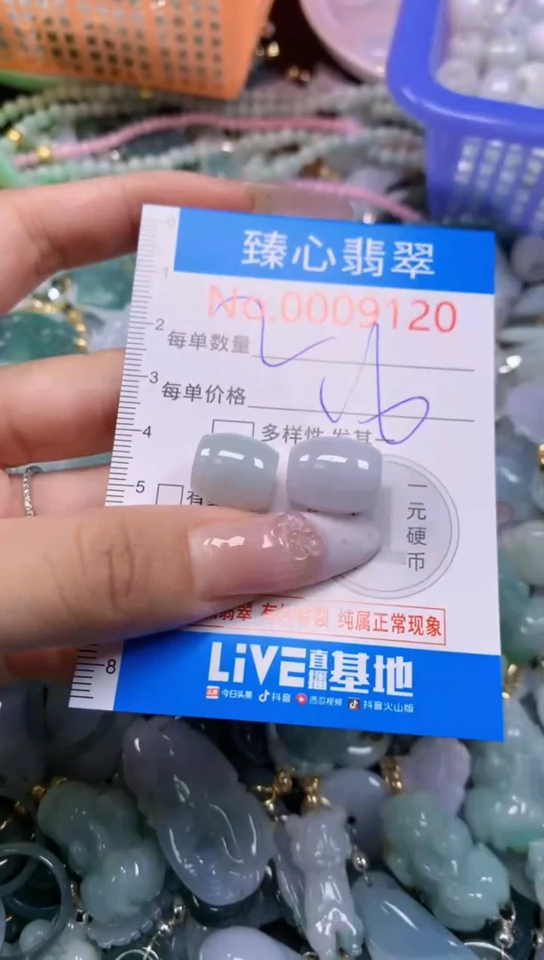 翡翠未镶嵌吊坠(不含链)9120