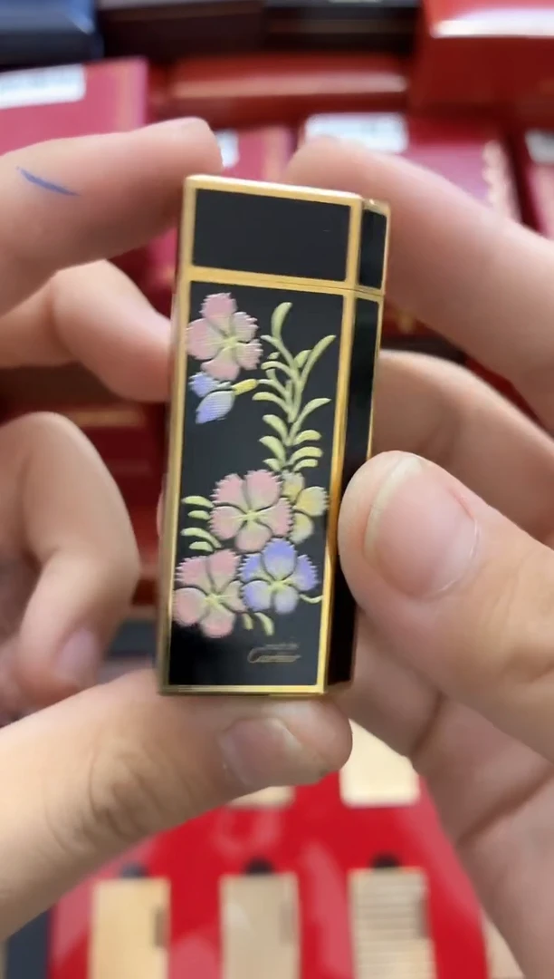 短卡五角黑浮世绘打火机