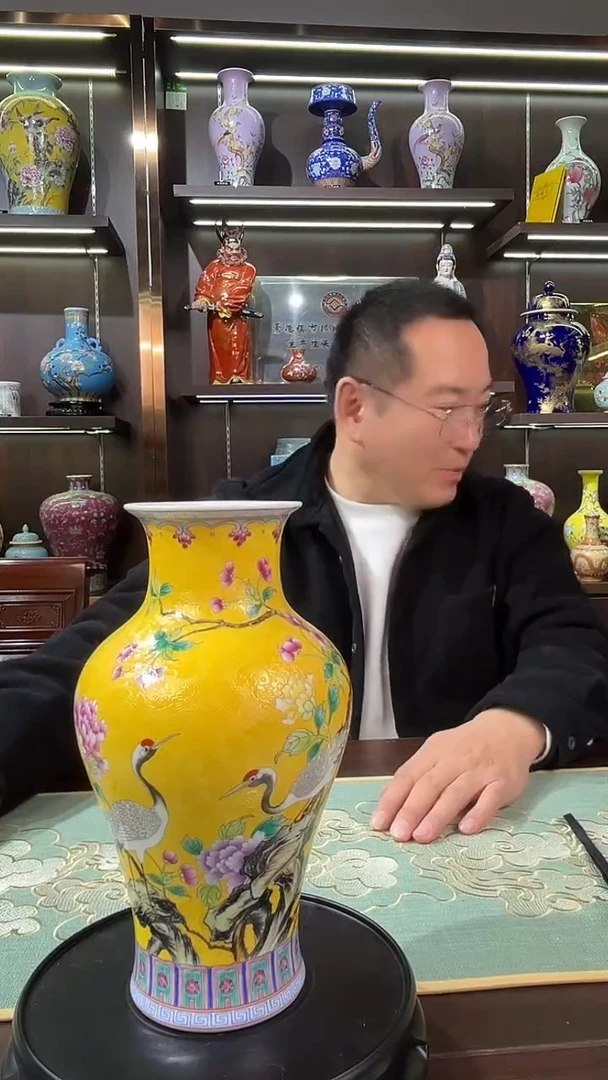 摆件陶瓷李祖华51