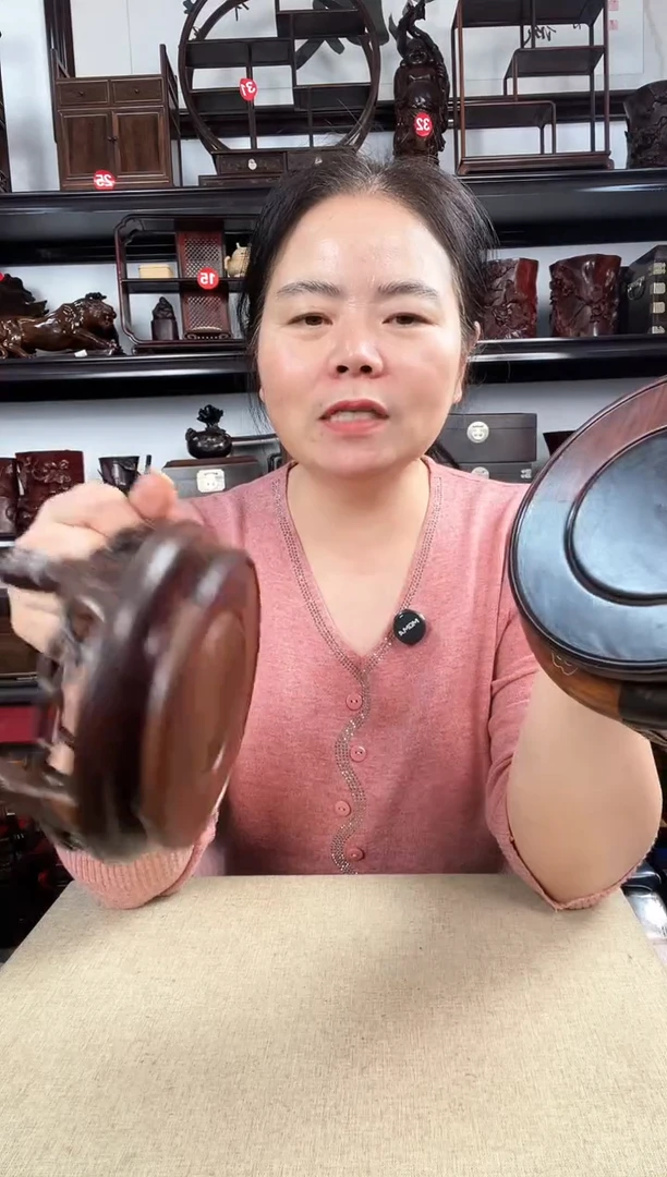 木687瑕疵老李红木工艺品