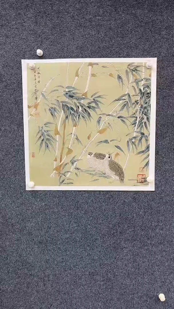 国画9.13典藏-黄春香-斗方-11