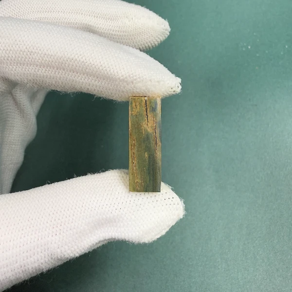 H5888天然猛犸牙一字三通 支持鉴定 假一罚四