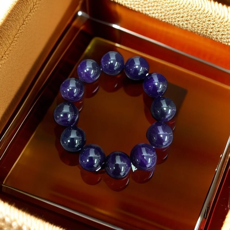 典藏  紫杉醇紫玉2.0玛瑙手串