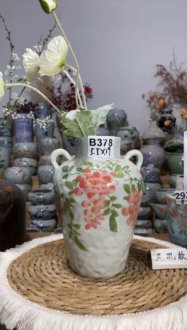 景德镇瓷韵陶瓷花盆  B378   默认微瑕 完美主义者慎拍