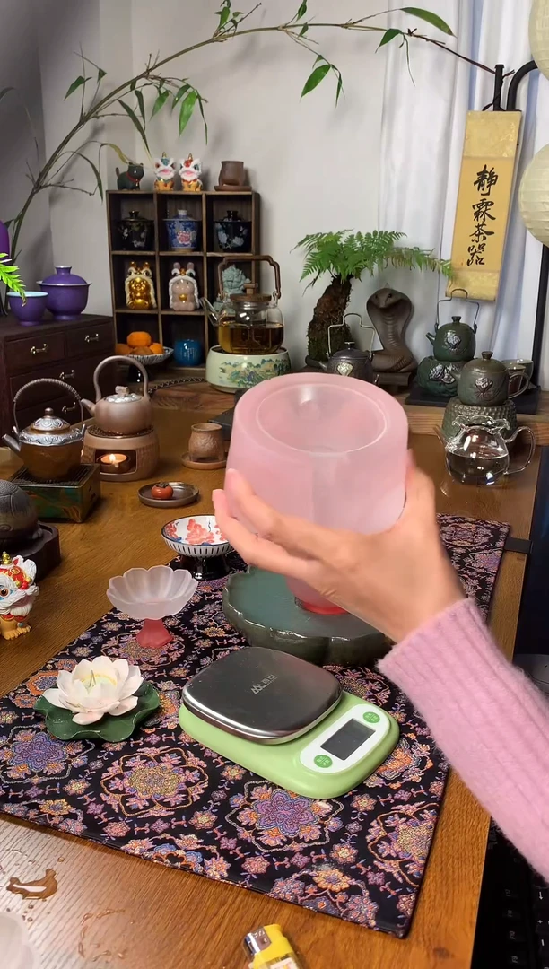 【闪购商品】粉琉璃温茶炉底座