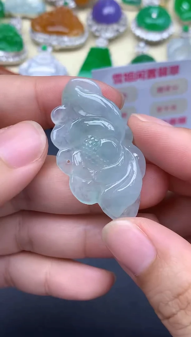 颈饰未镶嵌翡翠165-中国好珍宝