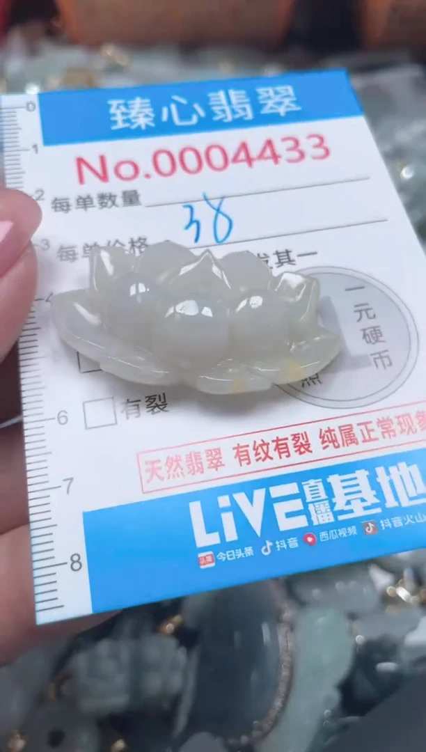 颈饰未镶嵌翡翠4433