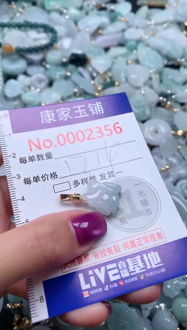 颈饰未镶嵌翡翠2356