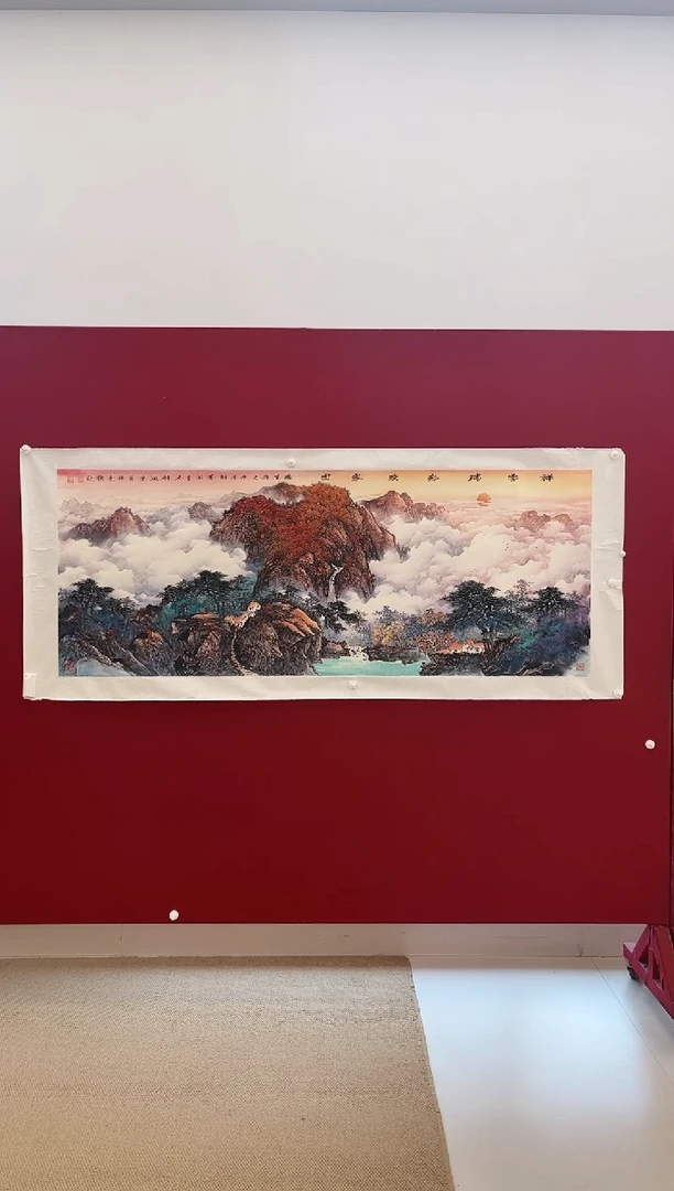 国画罗科通老师画作