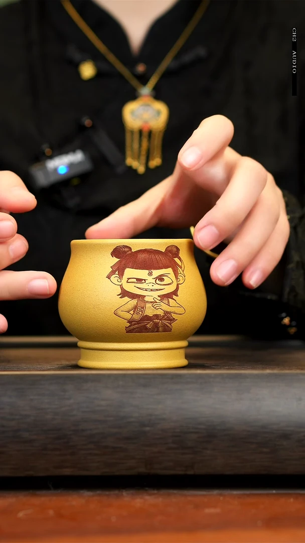 【闪购商品】紫砂茶壶念一紫砂  哪吒