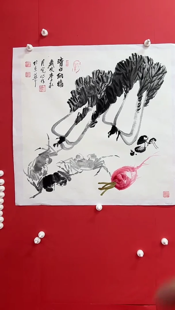 国画孟宪岱手绘国画