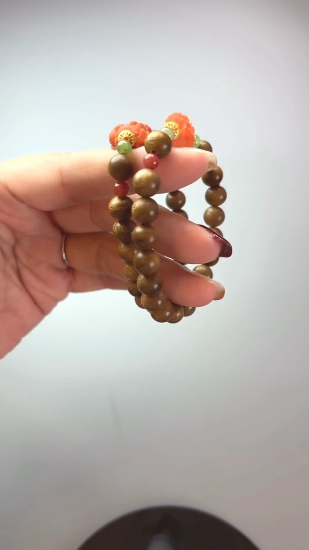 【闪购商品】南红玛瑙手串未镶嵌沉香手串-多样性发货发其一