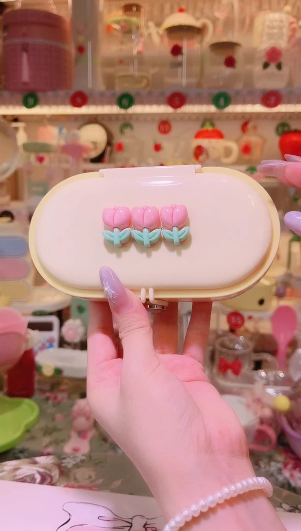 其他品质好发货快放心拍！郁金香花针线盒