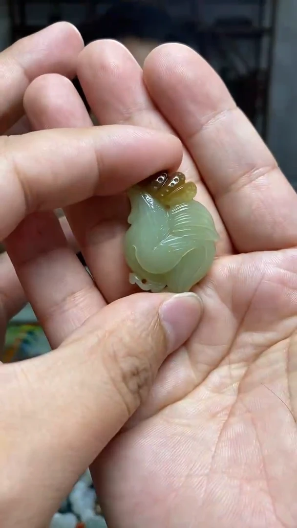 和田玉未镶嵌颈饰89