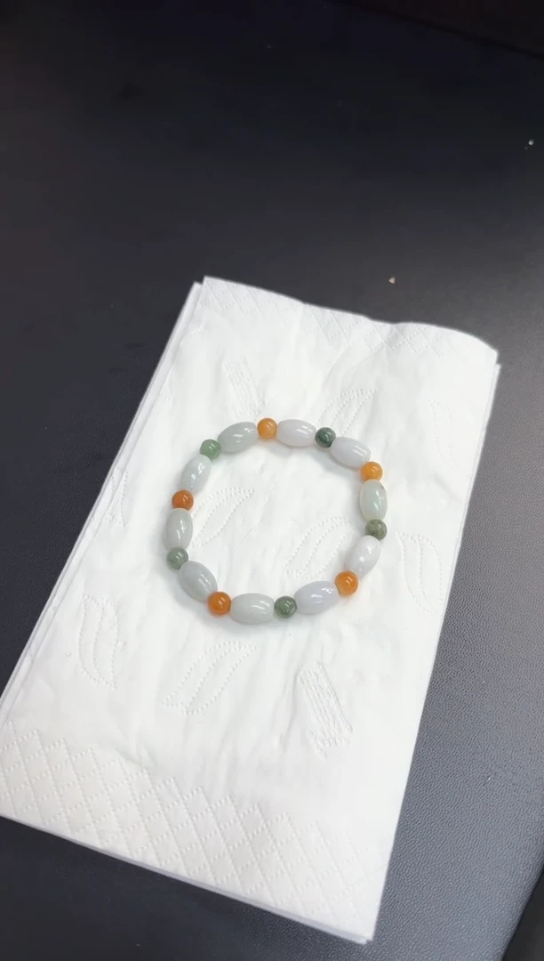 未镶嵌手链翡翠盈**茶翡翠