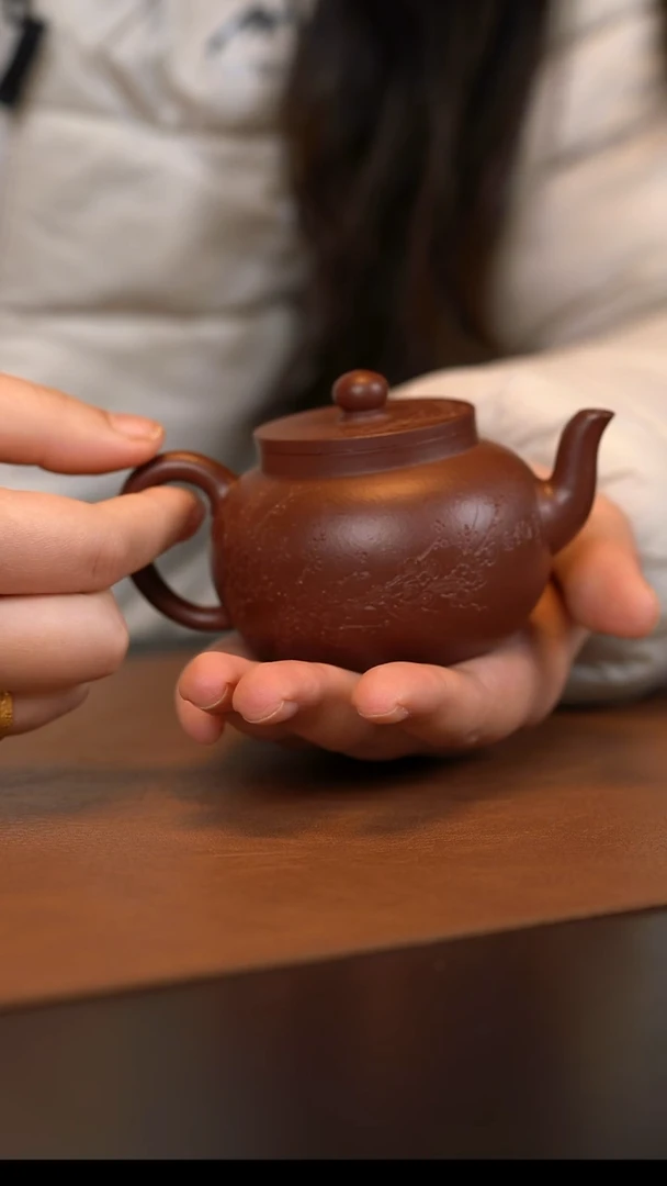 茶壶紫砂宜兴原矿紫砂壶   底槽清   150cc