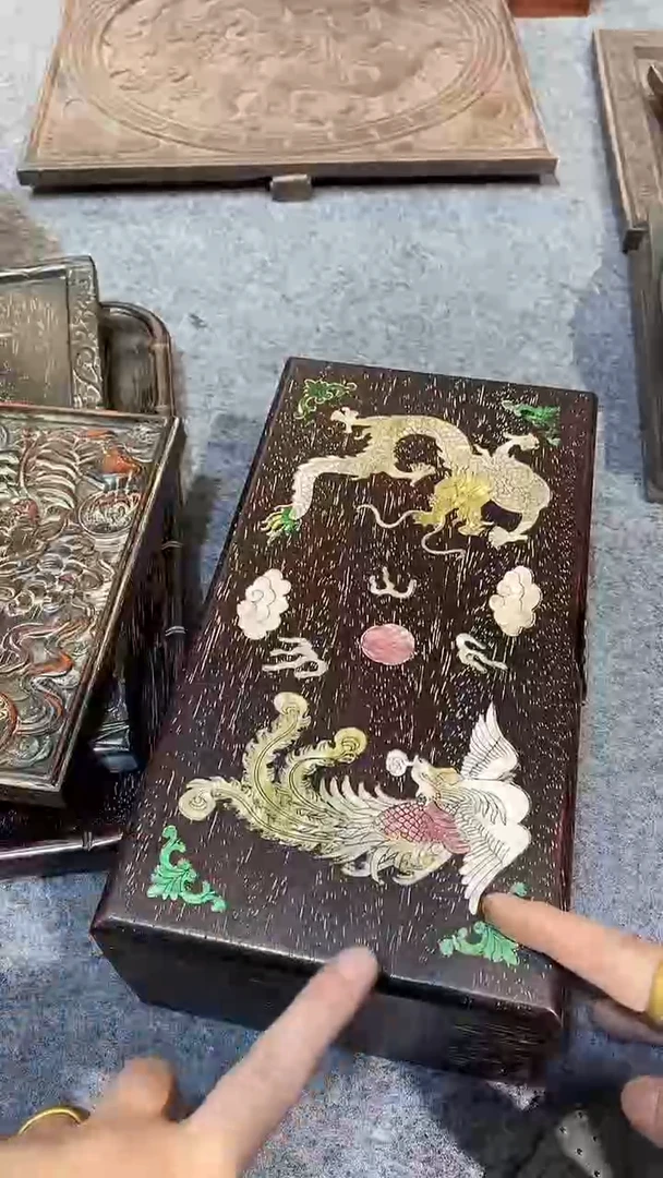 木用****4紫檀雕刻一物一拍