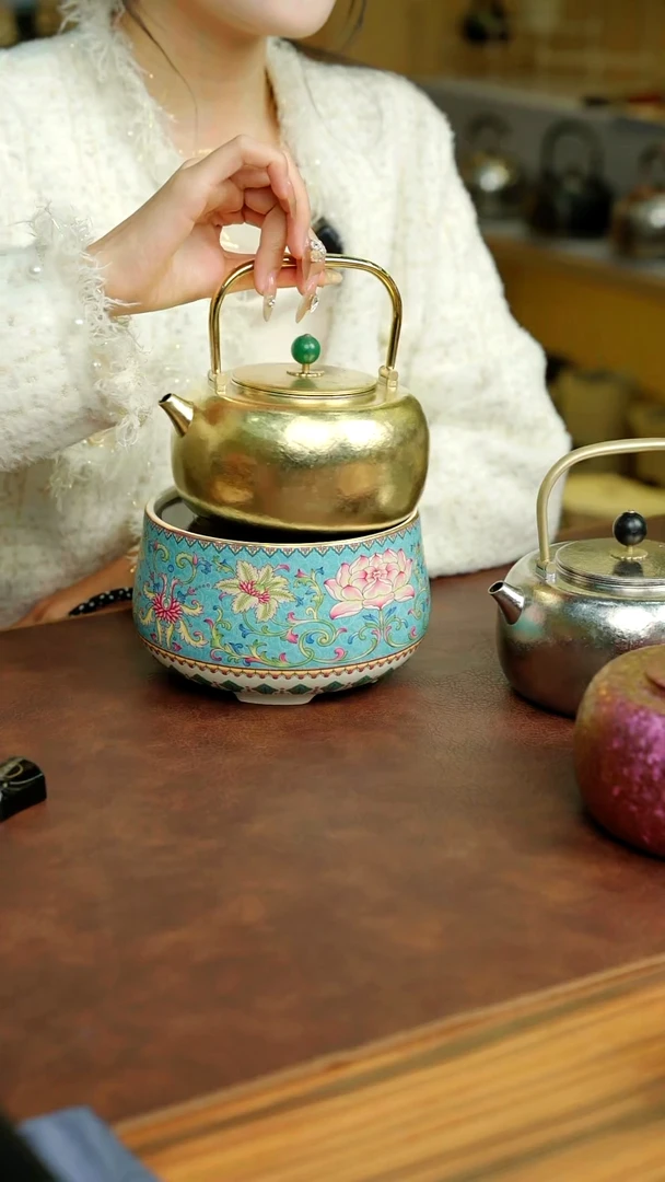 【闪购商品】小满钛壶钛金色单一个