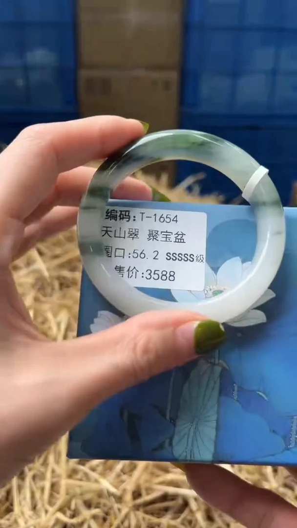 未镶嵌手镯石英质玉T1654