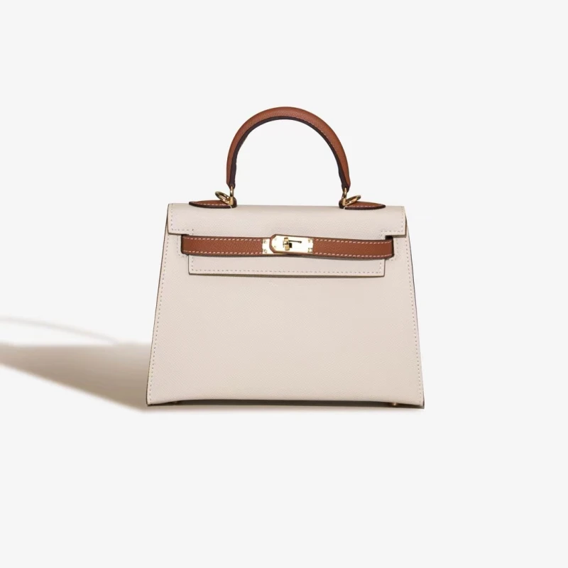 【工厂直销】XKY-6978-白配棕轻奢时尚气质百搭女士包