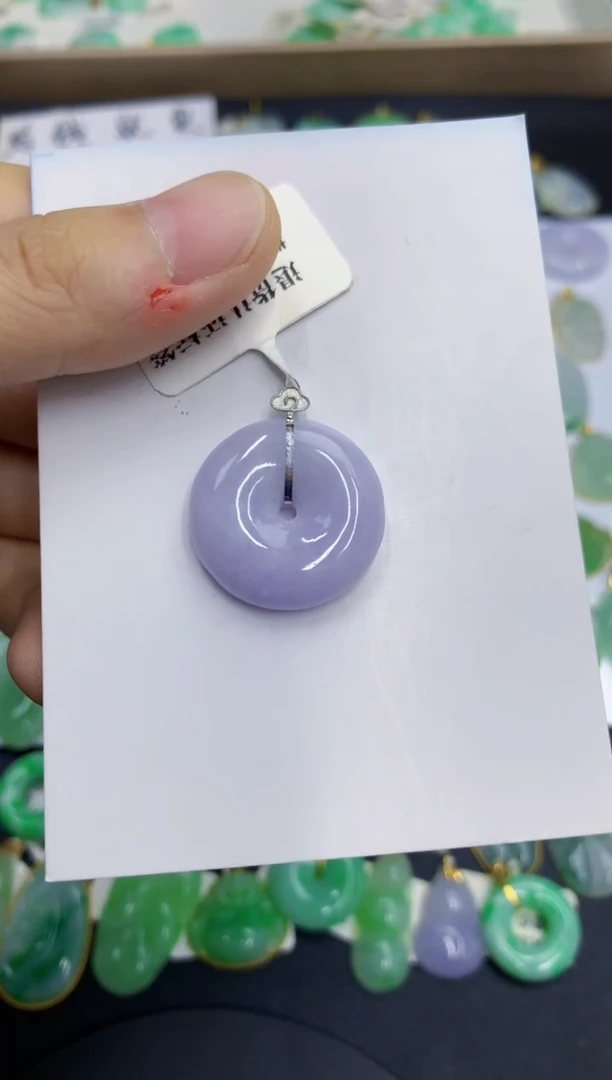 翡翠未镶嵌颈饰缅甸翡翠a货