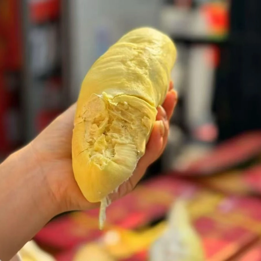 泰国空运金枕【小马哥榴莲界天花板】直播间现开KG 肉厚核小 鲜榴莲榴莲同城小时达金枕泰国