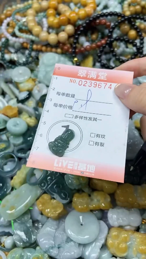 颈饰未镶嵌翡翠闪购0239674