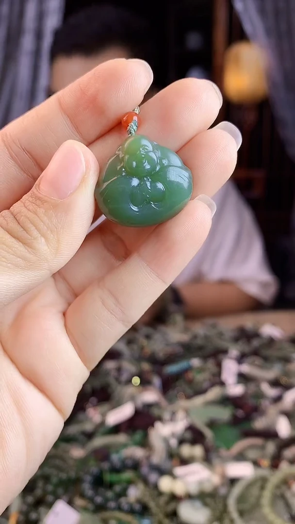 和田玉未镶嵌挂件多样性发货拍一发一